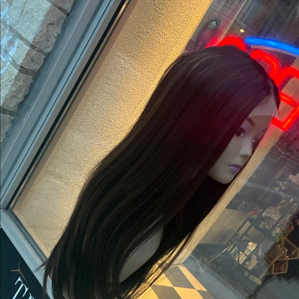 Elegant Brown Women's Wig - Picture 2 of 16